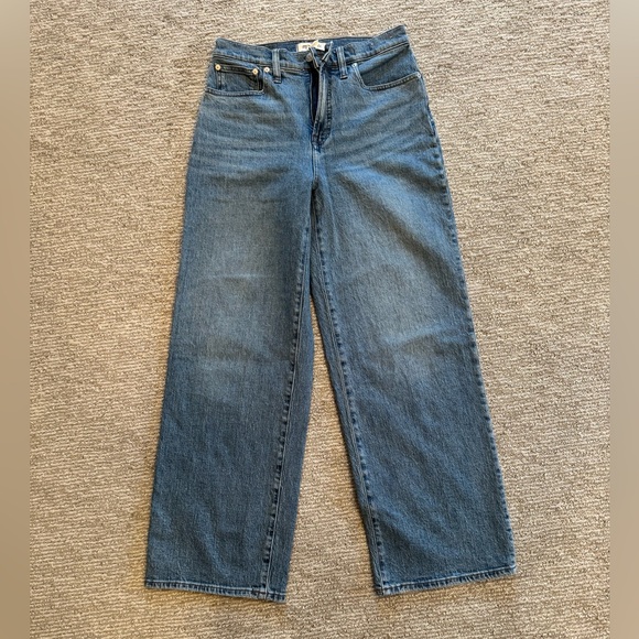 Madewell Perfect Vintage Wide Leg Jean 28 - Picture 6 of 8